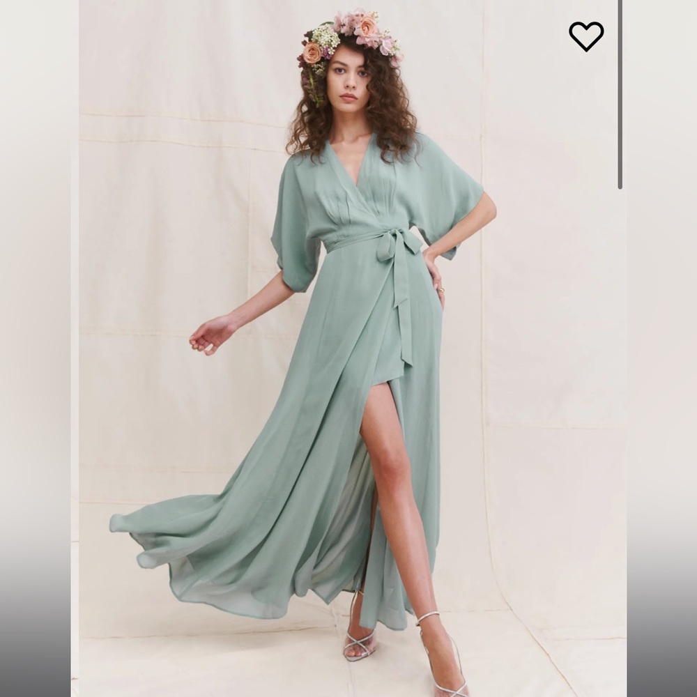 NWT Reformation Winslow Wrap Dress